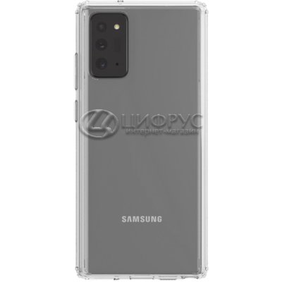 Задняя накладка для Samsung Galaxy Note 20 прозрачная ПРОТИВОУДАРНАЯ - Цифрус