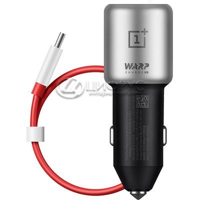 Автомобильное зарядное устройство USB OnePlus Warp Charge 30W+кабель - Цифрус
