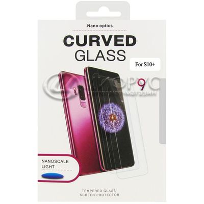 Защитное стекло для Samsung Galaxy S10+ ультрафиолетовое - Цифрус