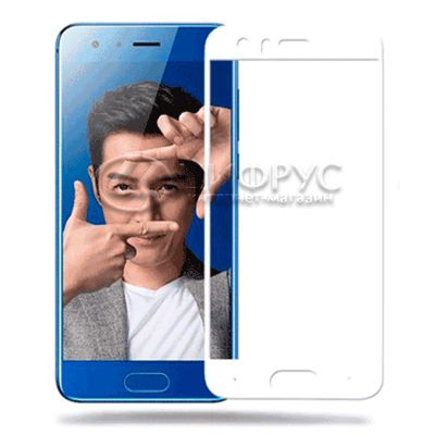 Защитное стекло для Huawei Honor 9 3d белое - Цифрус