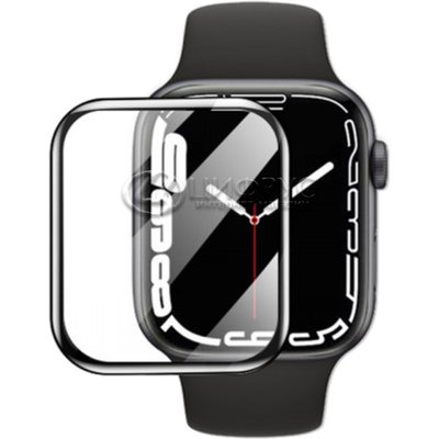 Защитное стекло для Apple Watch S7 41mm с гибким краем - Цифрус