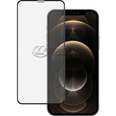 Защитное стекло для iPhone 12/12Pro 3d чёрное VIP - Цифрус
