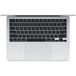 Apple MacBook Air 13 2024 (Apple M3, RAM 8GB, SSD 512GB, Apple graphics 10-core, macOS) Silver (MRXR3) - 