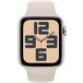 Apple Watch SE GPS (2023) 44mm Sport Band Starlight S/M - 
