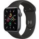 Apple Watch SE GPS 44mm Aluminum Case with Sport Band Grey/Black (LL) - Цифрус