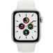Apple Watch SE GPS 44mm Aluminum Case with Sport Band Silver/White (MYDQ2RU/A) - 