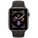 Apple Watch Series 4 GPS 40mm Aluminum Case with Sport Band grey/black - 