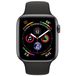 Apple Watch Series 4 GPS 44mm Aluminum Case with Sport Band grey/black - 