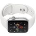 Apple Watch Series 5 GPS 40mm Aluminum Case with Sport Band Silver/withe - Цифрус