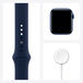 Apple Watch Series 6 GPS 40mm Aluminum Case with Sport Band Blue/Deep Navy (LL) () - 