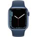 Apple Watch Series 7 45mm Aluminium with Sport Band Blue (MKN83RU/A) - 