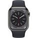 Apple Watch Series 8 41mm Stainless Steel Case with Sport Band Black/Midnight - Цифрус