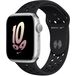 Apple Watch Series 8 45mm Aluminum Case with Nike Sport Band Silver/Black - 