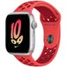 Apple Watch Series 8 45mm Aluminum Case with Nike Sport Band Silver/Red - Цифрус