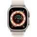 Apple Watch Ultra 49 mm Titanium Case, Alpine Loop Starlight (Medium, 145-190 mm) Starlight - Цифрус