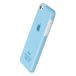 Задняя накладка для iPhone 5С голубая - Цифрус