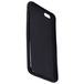 Задняя накладка для iPhone 7/8 Plus чёрная силиконовая - Цифрус