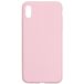 Задняя накладка для iPhone XR розовая - Цифрус