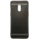 Задняя накладка для OnePlus 7 черная силикон/кожа - Цифрус