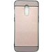 Задняя накладка для OnePlus 7 розовая силикон/кожа - Цифрус