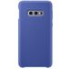 Задняя накладка для Samsung Galaxy S10e синяя силикон - Цифрус
