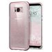 Задняя накладка для Samsung S8 прозрачная с розовым/стразы Spigen - Цифрус