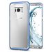 Задняя накладка для Samsung S8 прозрачная с голубым Spigen - Цифрус