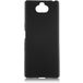 Задняя накладка для Sony Xperia 10 чёрная силикон - Цифрус