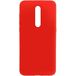 Задняя накладка для Xiaomi Mi 9T/9TPro/K20/K20Pro красная силикон - Цифрус