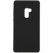 Задняя накладка для Xiaomi MI Mix 2 чёрная силиконовая - Цифрус