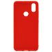 Задняя накладка для Xiaomi Mi Mix 2S красная силикон - Цифрус