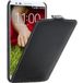 Чехол для LG Nexus 5 откидной черная кожа - Цифрус