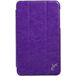 Чехол для Samsung Tab 4 8.0 книжка фиолетовая кожа - Цифрус