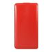 Чехол для Sony Xperia Z1 Сompact откидной красная кожа - Цифрус
