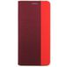 Чехол-книга для iPhone 13 Pro Max красный MESH LEATHER MIX - Цифрус