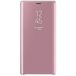 Чехол-книга для Samsung Galaxy Note 10 розовый Clear View - Цифрус