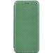 Чехол-книга для Sony Xperia 1 IV зеленый карбон - Цифрус