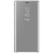 Чехол-книга для Xiaomi Redmi Note 9 серебряный Clear View - Цифрус