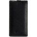Чехол откидной для Sony Xperia S черная кожа - Цифрус