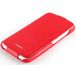 Чехол откидной для HTC ONE X / ONE XL красная кожа - Цифрус