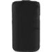 Чехол откидной для Sony Xperia J черная кожа - Цифрус