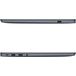 Huawei MateBook D 14 MDF-X (Intel Core i3 1215U 1200MHz, 14", 1920x1080, 8GB, 256GB SSD, Intel Iris Xe Graphics, Wi-Fi, Bluetooth, Windows 11 Home) Grey (53013RHL) () - 