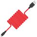 Кабель USB - Lightning 1 м для Apple Hoco X21 Silicone красно-черный - Цифрус