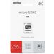 4K MicroSD 256gb (90/70 Mb/s) SDXC SmartBuy Pro UHS-I U3 + ADP +SD - 