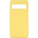 Задняя накладка для Google Pixel 7 желтая Nano силикон - Цифрус