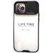 Задняя накладка для iPhone 12/12Pro черная со шторкой защищающей камеру - Цифрус