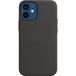 Задняя накладка для iPhone 12 Mini черная Silicone Case Apple - Цифрус