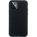 Задняя накладка для iPhone 12 Mini черная силикон - Цифрус