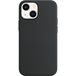 Задняя накладка для iPhone 13 Mini MagSafe Silicone Case тёмная ночь - Цифрус