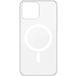 Задняя накладка для iPhone 13 Pro Max MagSafe Silicone Case прозрачная - Цифрус